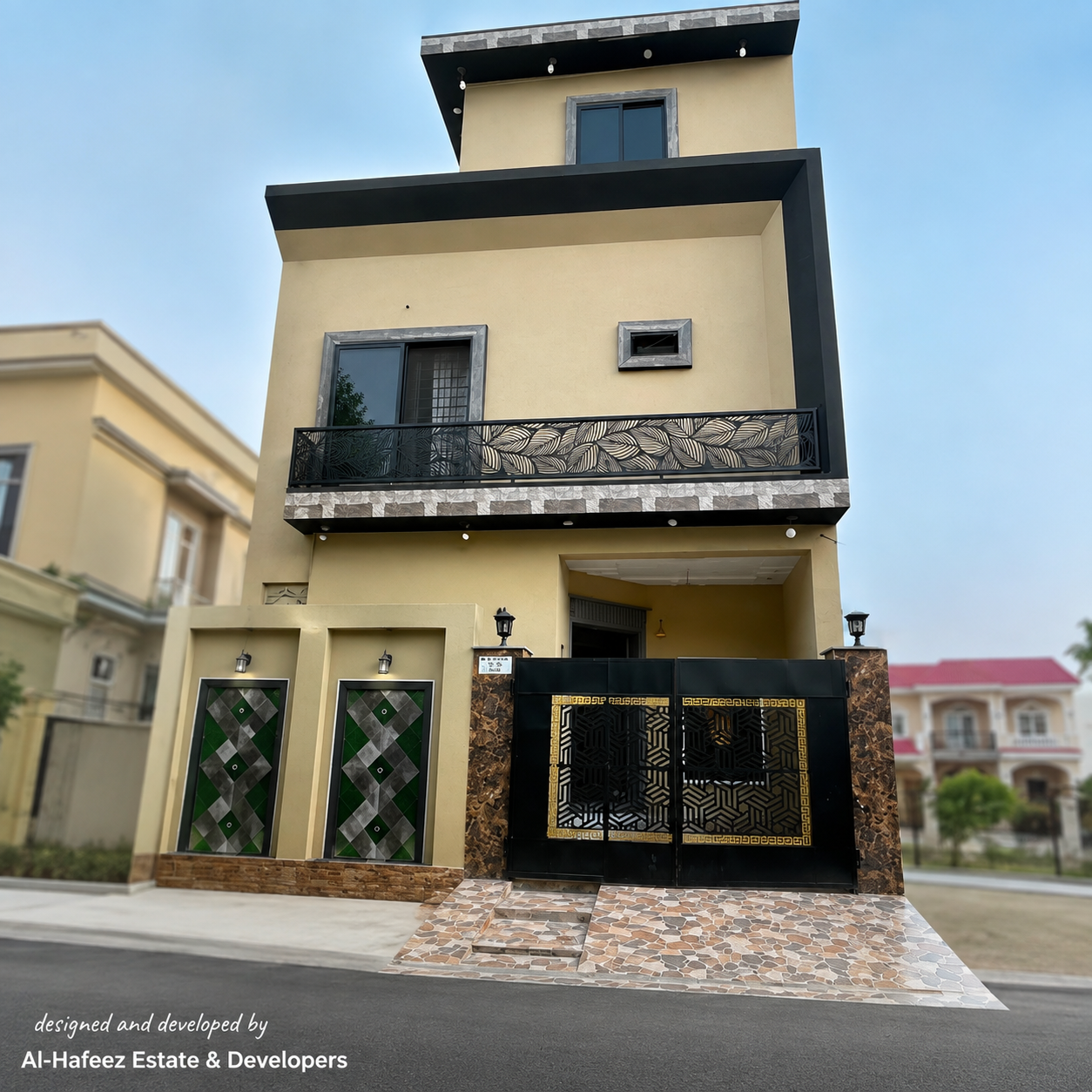 Modern Luxury Double-Storey House — SA Garden